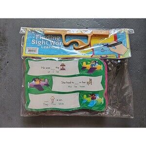 LAKESHORE Finding Sight Words Learning Center - Good Condition